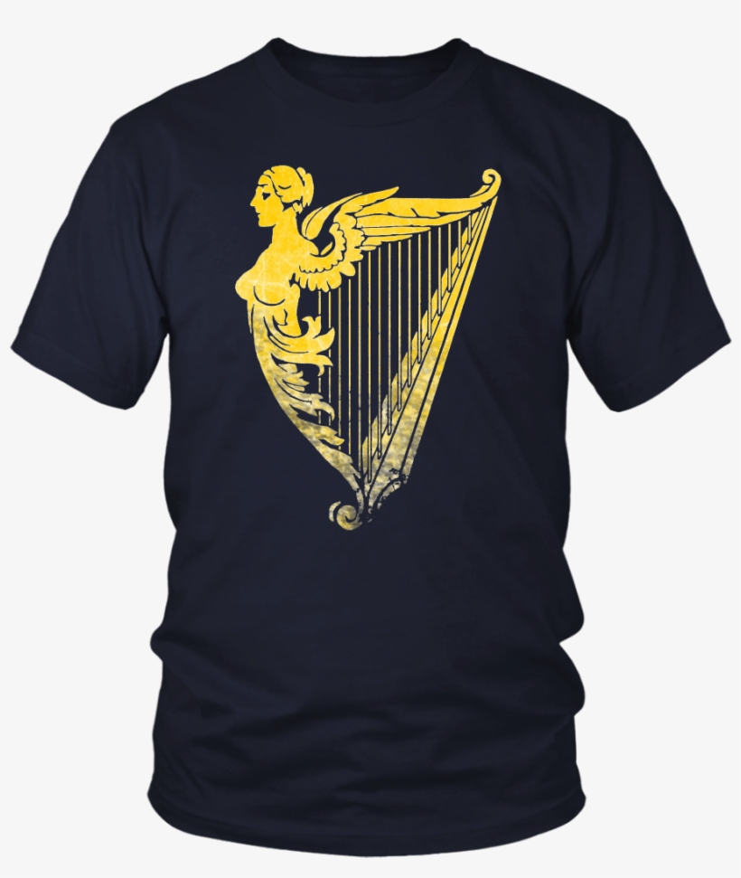 Irish Harp - Larry Bernandez T Shirt, transparent png