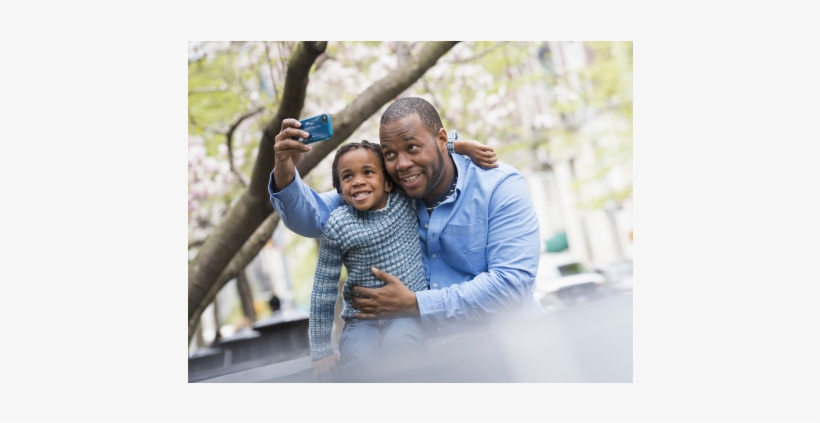 Millions Of Dads Spend Father's Day Taking Selfies - Father's Day Selfie, transparent png