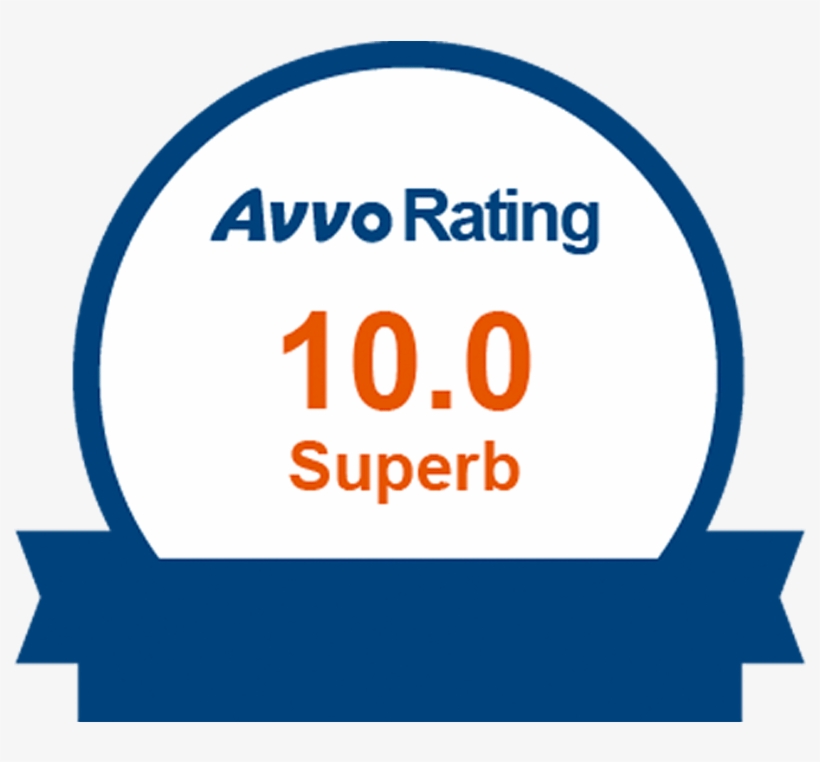 Logos, The Lawyer S Guide To Reaching A 10 Star Rating - Avvo Rating 10.0 Superb, transparent png