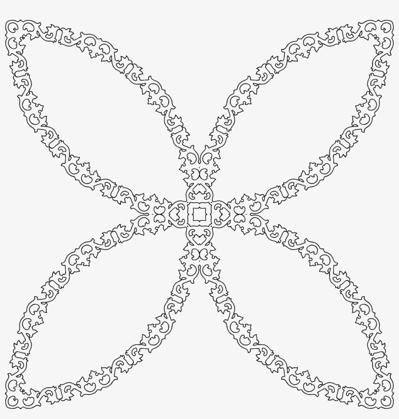 This Free Icons Png Design Of Decorative Flourish Silhouette, transparent png