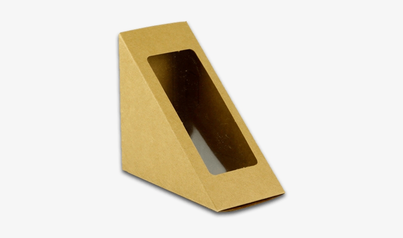 Customized Food Grade Kraft Paper Sandwich Box - Wood, transparent png