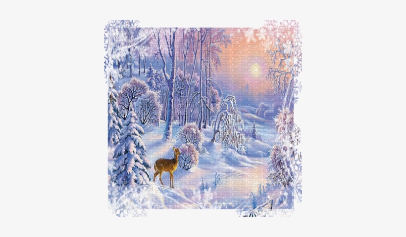 Winter Landscape Paysage Hiver - Wwseven Beautiful Scenery Diy Handmade Diamond Painting, transparent png
