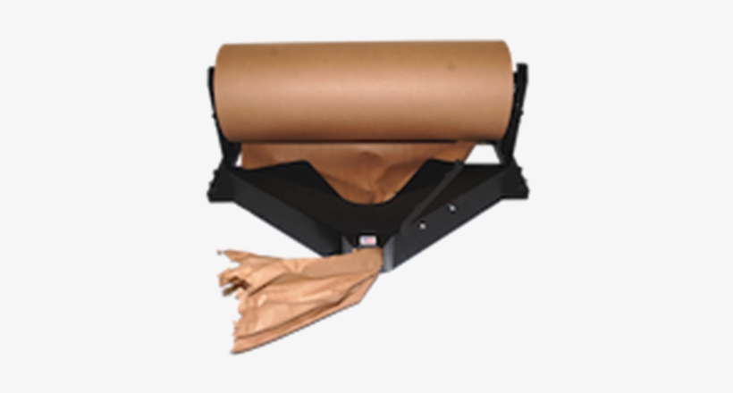 Kraft Paper Dispenser With Crumple Device 24" - Paper, transparent png