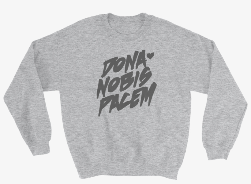 Dona Nobis Pacem Christian Catholic Crewneck Sweatshirt - Anatomy Floral Heart Sweatshirt, transparent png