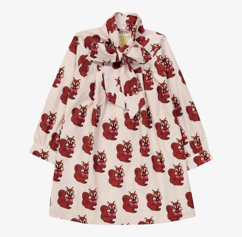 Hugo Loves Tiki Bow Dress Brown Squirrel - Dress, transparent png