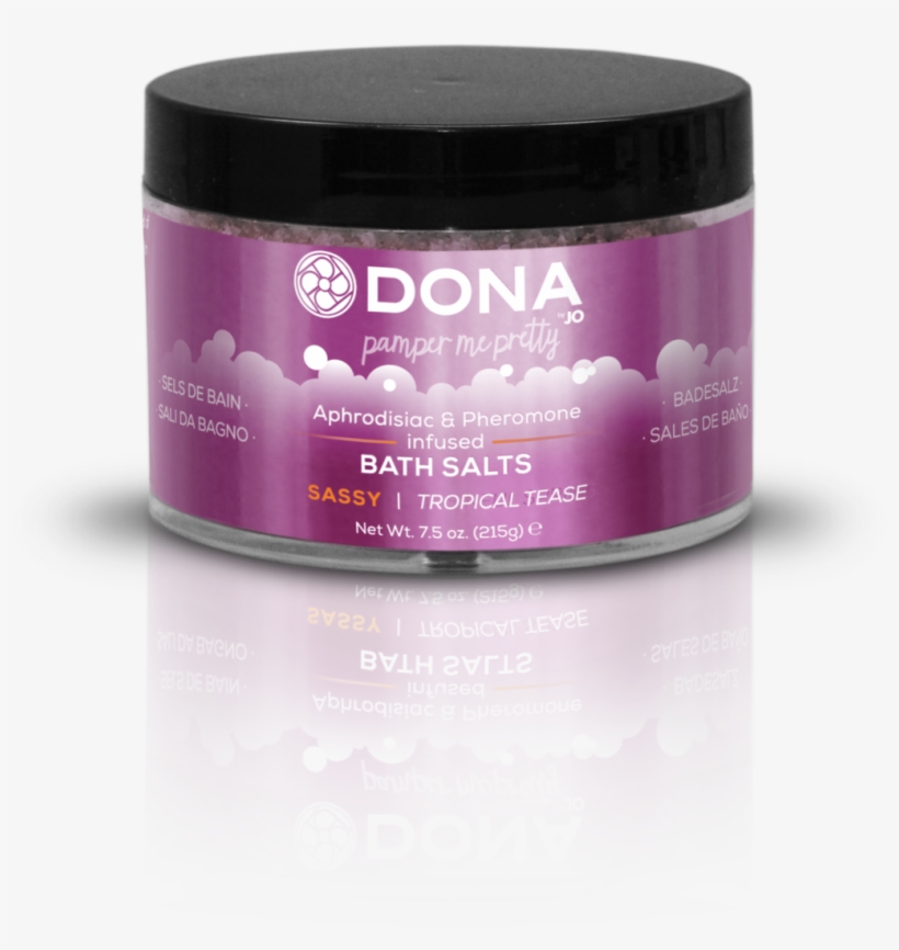 Dona Bath Salt Sassy Aroma - Tropical Tease - 7.5 Oz, transparent png
