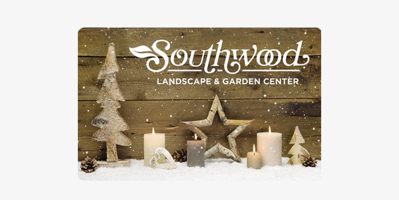 Southwoodlandscape Rustic Christmas Card4, transparent png