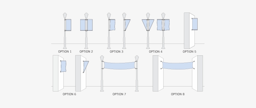 Multiple Street Banner Shapes And Finishes Give Your - Street, transparent png