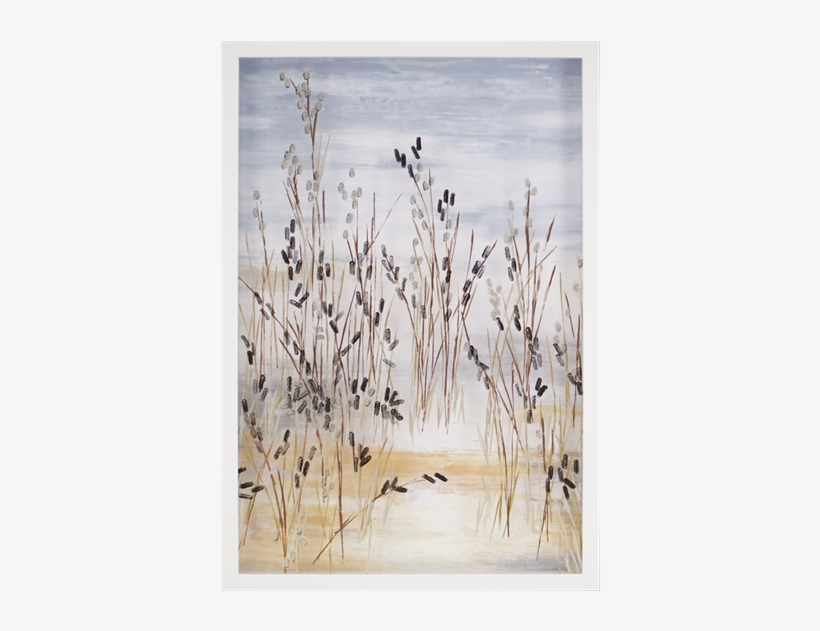Beach Grasses - Beachgrasses Framed Art, 26"x38", White, Picture Frames,paper,, transparent png