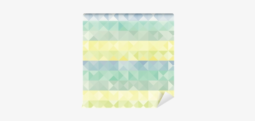 Retro Pattern Of Geometric Shapes - Triangle, transparent png