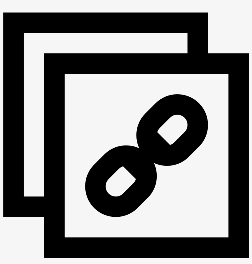 The Image Is Two Sheets Of Paper, One Partially Overlapping - Sms Template Icon, transparent png
