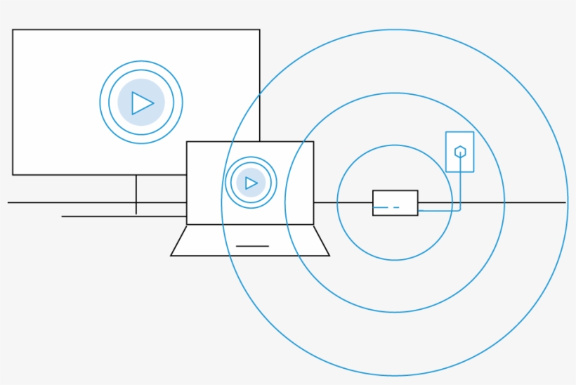Use Moca To Fix Your Buffering And Streaming Video - Circle, transparent png