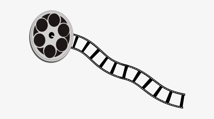 Film Canister And Strip Clip Art At Clker Com Vector - Film Strip Clip Art, transparent png