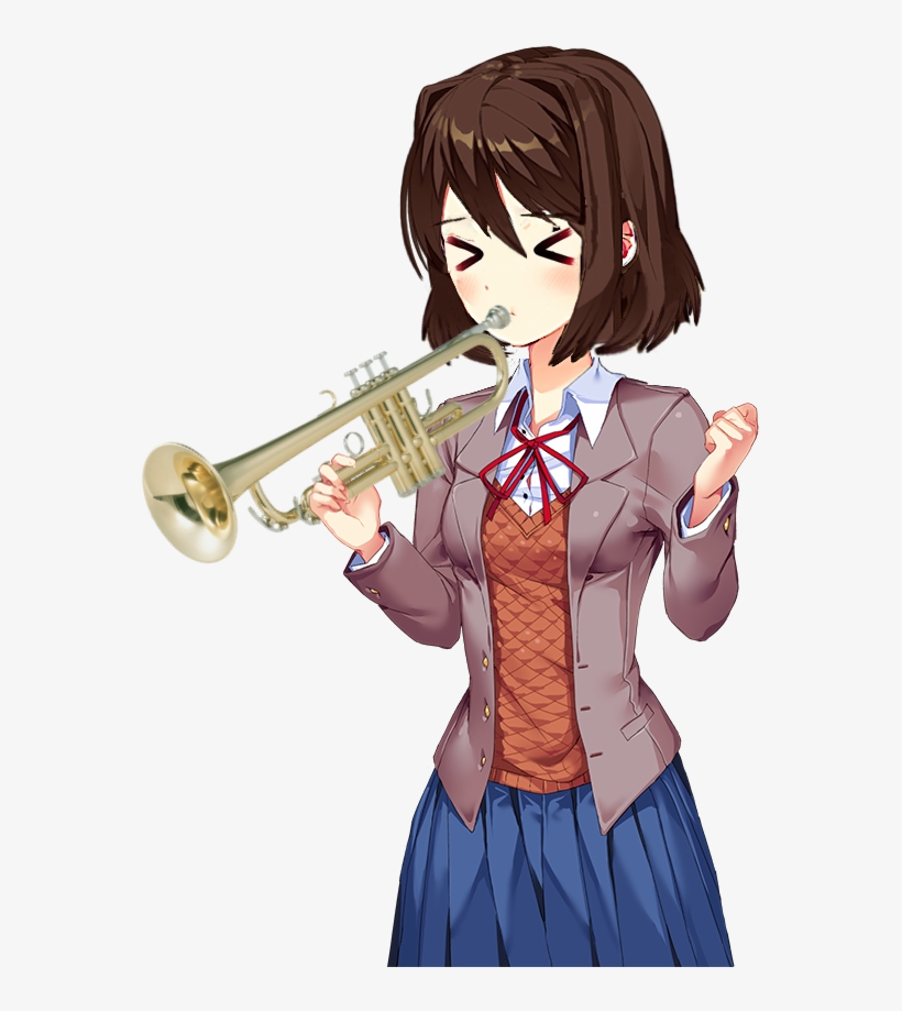 Memesa Jazz Soundtrack Would Be Nice - 7 Png Doki Doki Literature Club, transparent png