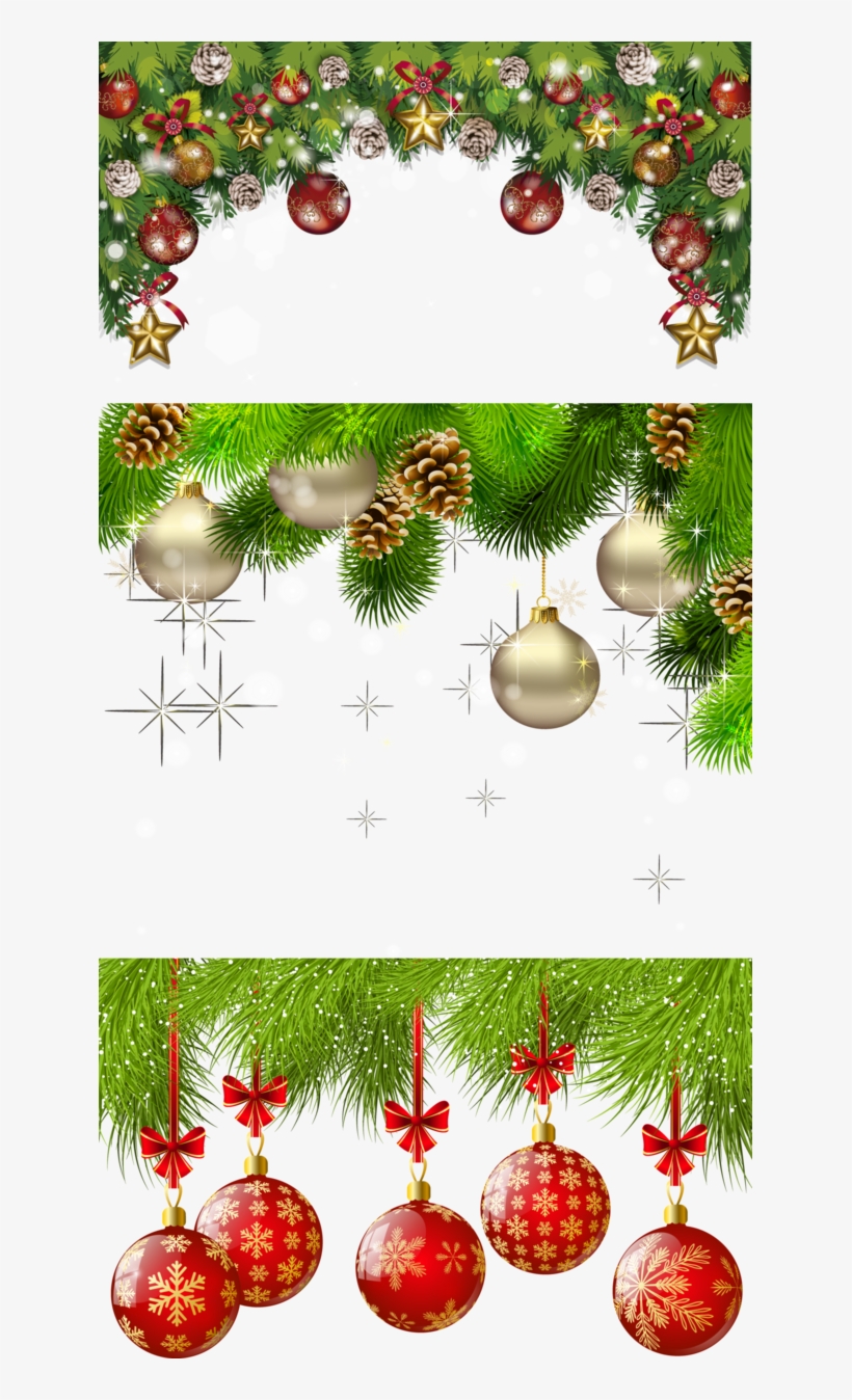 Guirnalda-03 By Bbvzla - Wall Tapestry Wall Hanging Christmas Balls Print Tapestry, transparent png