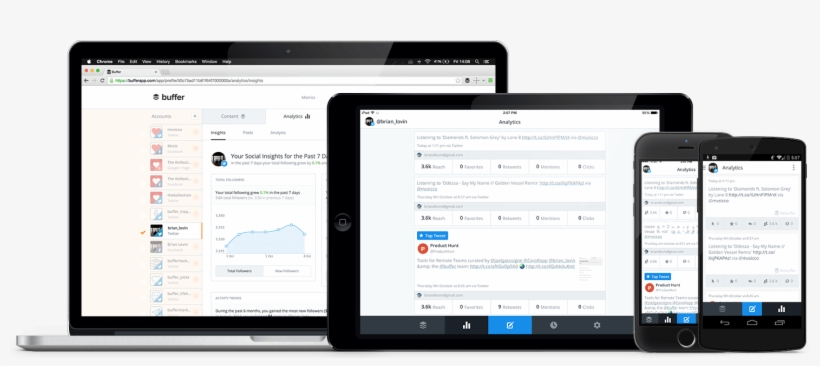 Buffer For Social Media, transparent png