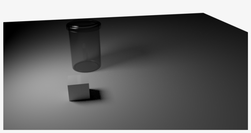 No Shadow Glass Trans 08 - Monochrome, transparent png