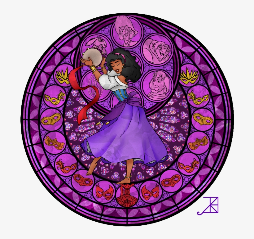 Princesas De Disney Fondo De Pantalla Called Esmeralda - Esmeralda Kingdom Hearts, transparent png