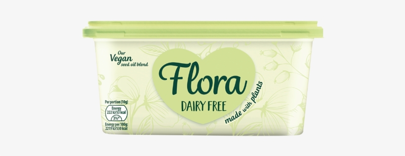 Flora Dairy Free - Flora Butter, transparent png