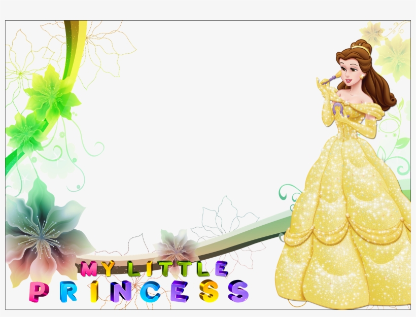 Image Frames Png Princesas Disney 5 Download - Disney Movie Beauty And The Beast Belle Curly Anime, transparent png