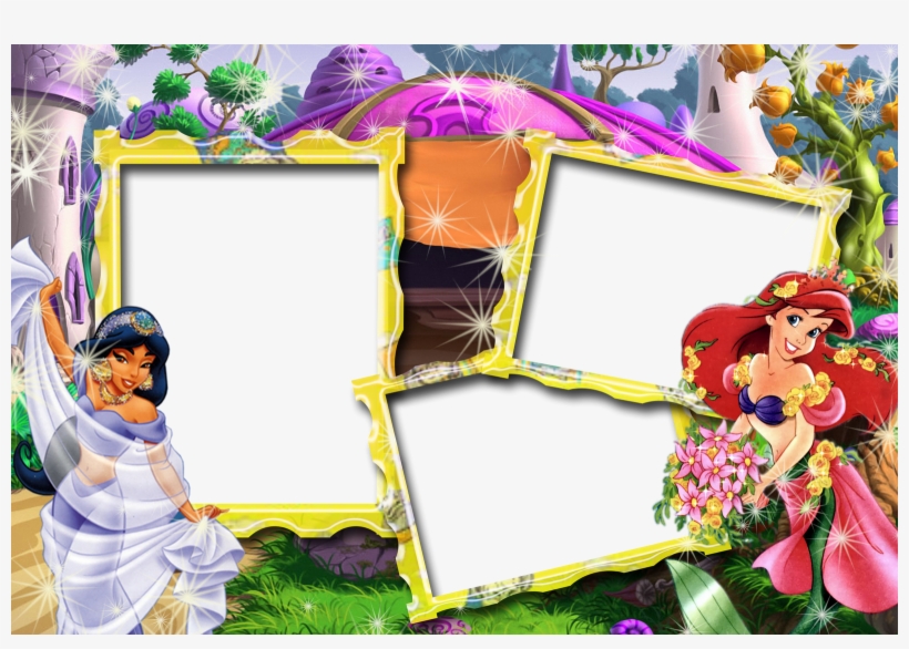 Nova Coleção De Molduras Png Das - Disney Princess Sweet Stories, transparent png
