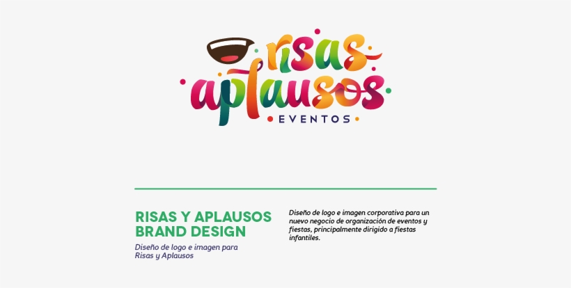Risas Y Aplausos On Behance Behance, Logos, Galleries, - Dribbble, transparent png