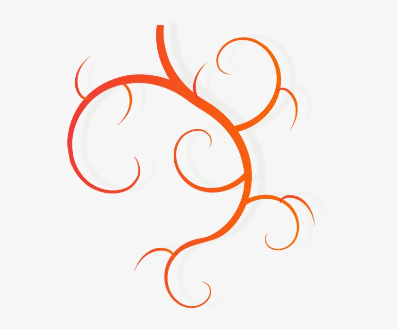 Swirls Vector - Grey And Pink Borders, transparent png