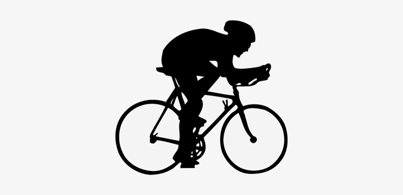 Cyclist Silhouette Png For Kids - Vilano 700c 21 Speed, transparent png