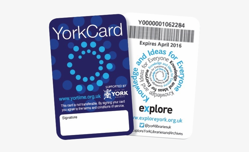 If You Live Within The York Area You Are Entitled To - Public Library Cards Uk, transparent png