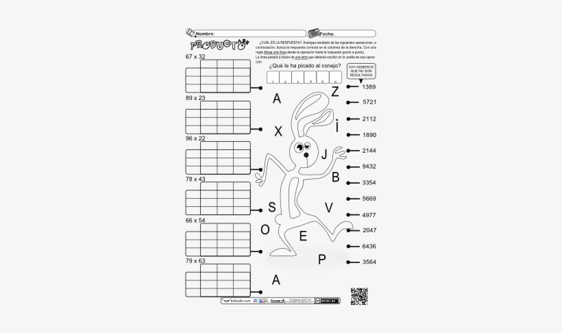 Producto Por 2 Cifras 04 Ejercicios Para Niños, Problemas - Producto Por Dos Cifras, transparent png