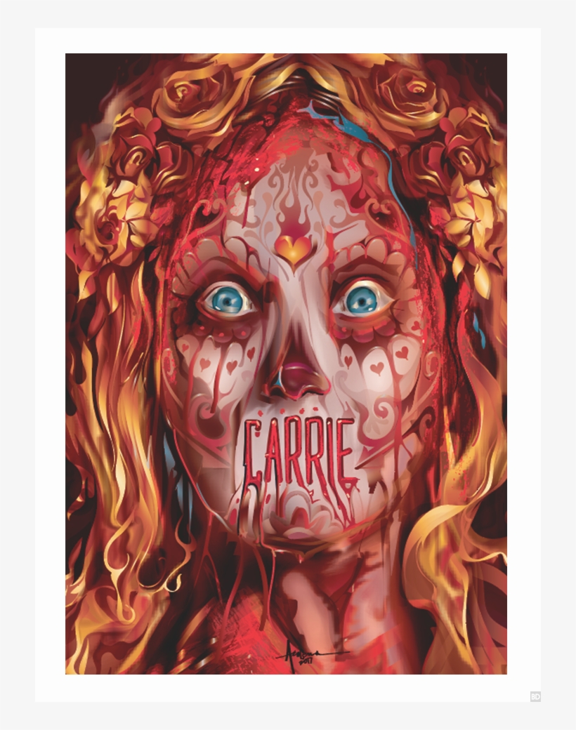 Stunning Dia De Los Muertos Horror Home Video Art Now - Orlando Arocena Art Work, transparent png