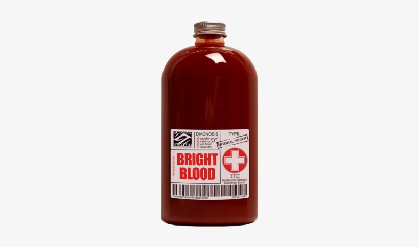 Transfusion Bright Blood - European Body Art - Transfusion Blood - The Blood, transparent png