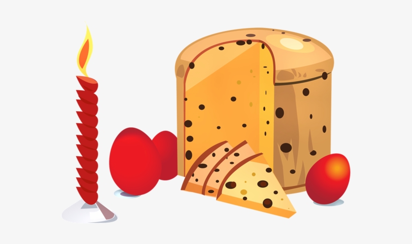 Pan De Pascua Con Huevos Png Imágenes Prediseñadas - Easter Bread Clipart, transparent png