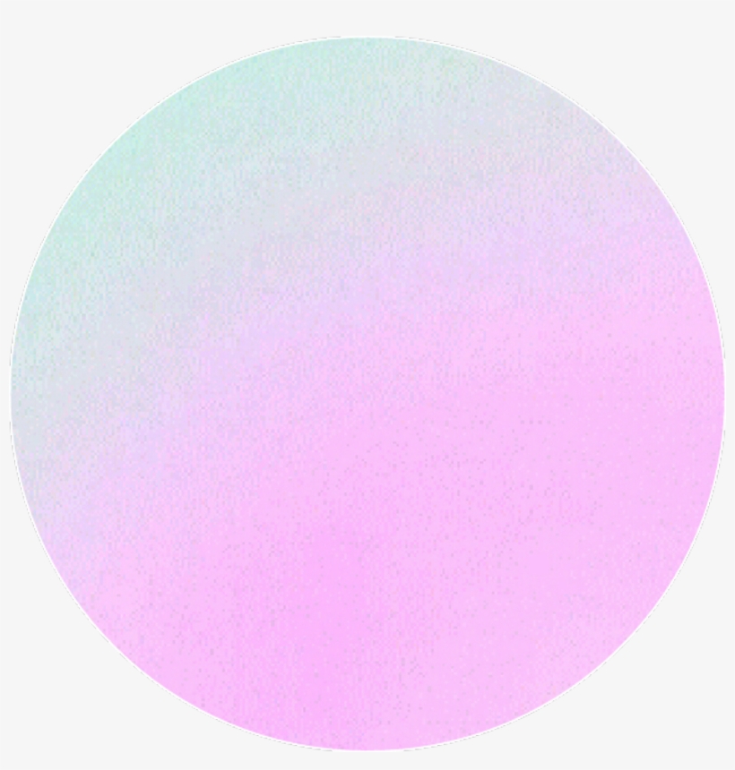 Circle Pastel Purple Turquoise Fade - Pulseras De Moda, transparent png