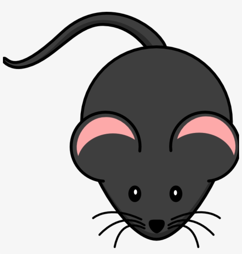 Rat Clipart Wave Clipart Hatenylo - Black Mouse Clip Art, transparent png
