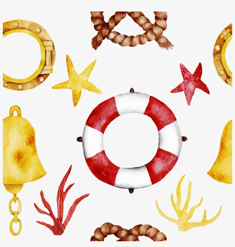 Cartoon Lifebuoy Png Transparent Background - Portable Network Graphics, transparent png