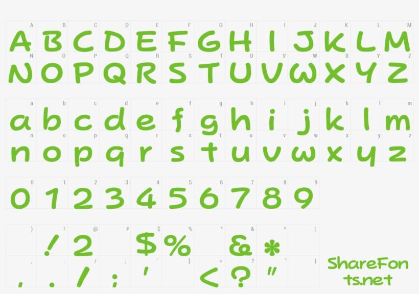 Font Hey Gorgeous Preview - Number, transparent png