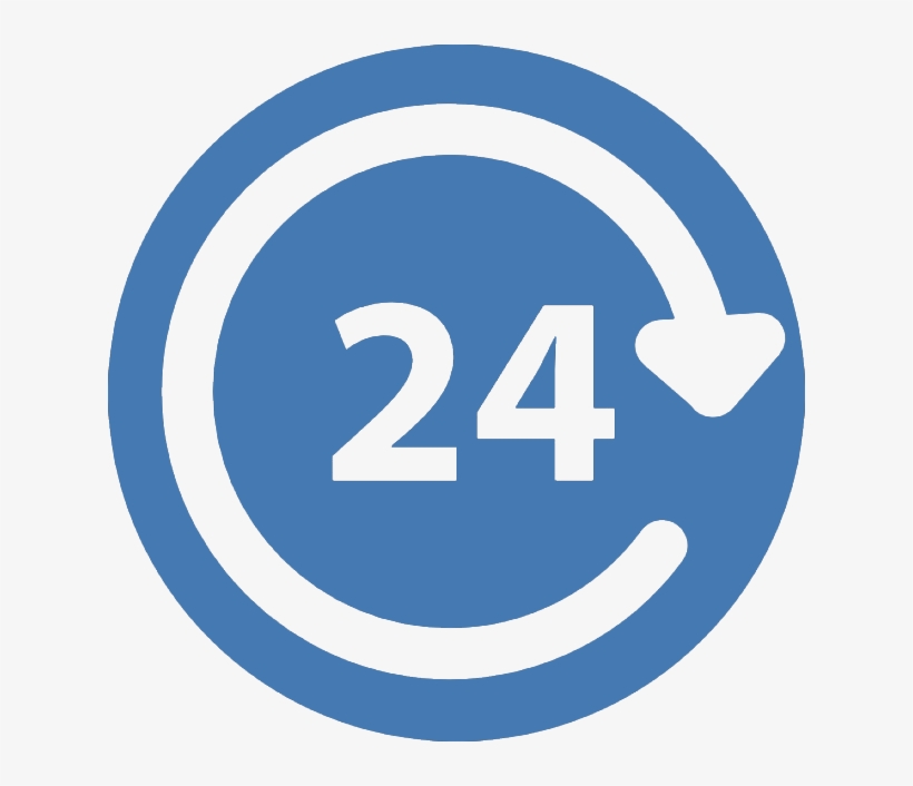 24 Hours Service Ios 7 Interface Symbol 318 24 Hour Free Icon 626x626 Png Download Pngkit