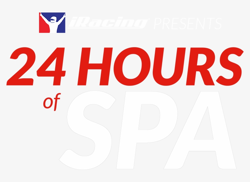 24hrsspa-logo - Iracing 24 Hours Of Daytona Logo, transparent png
