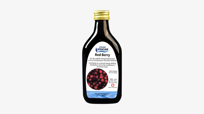 Red Berry With Vitamins A C E & Lutein - Vivasan, transparent png