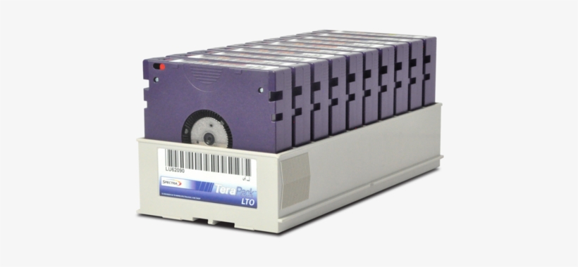 Spectra Logic Spectralogic Lto 7 Tape Terapack With - Disk Array, transparent png