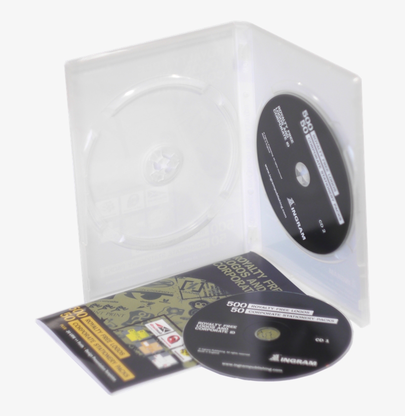 Duplicated 2 Disc Set In Dvd Case - Cd, transparent png
