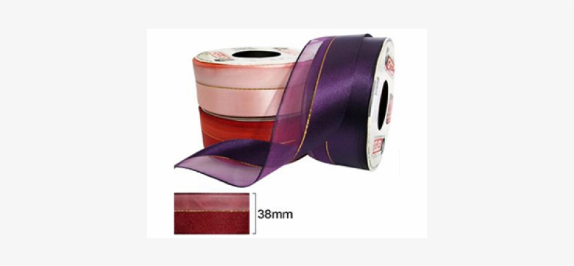 Fita Decorativa Gitex Voil Com Fio Dourado Ref 1976 - Armarinhos Png, transparent png