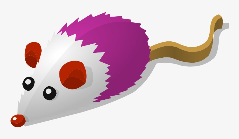 Giant Mouse Toy 5 - Cat Toys Png Cartoon, transparent png