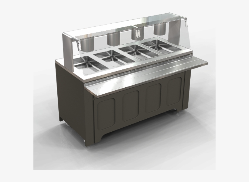 Hot Food Bar, Steam Table With 4 Dry Hot Wells, Nsf4, - Bar, transparent png