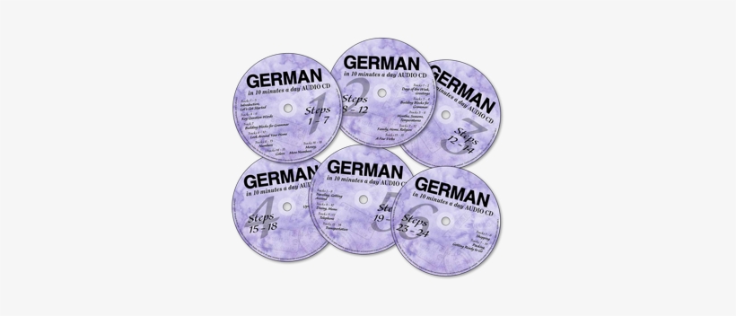 German In 10 Minutes A Day Audio Cd - Book & Toy, transparent png