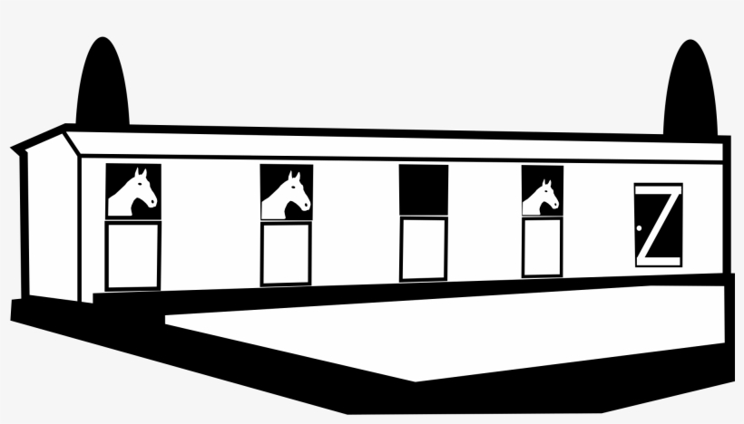 Barn Clipart Horse Stall - Horse Stables Clipart, transparent png