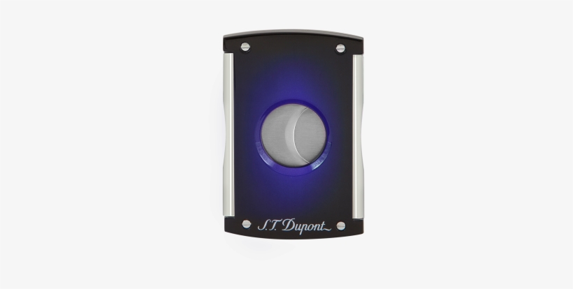 Cigar Cutter Maxijet Sunburst Blue - St Dupont, transparent png
