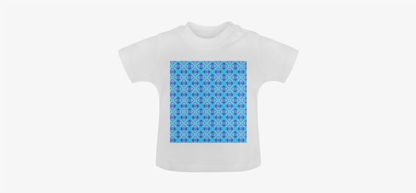 Abstract Circles Arches Lattice Aqua Blue Baby Classic - Floral Lace, transparent png
