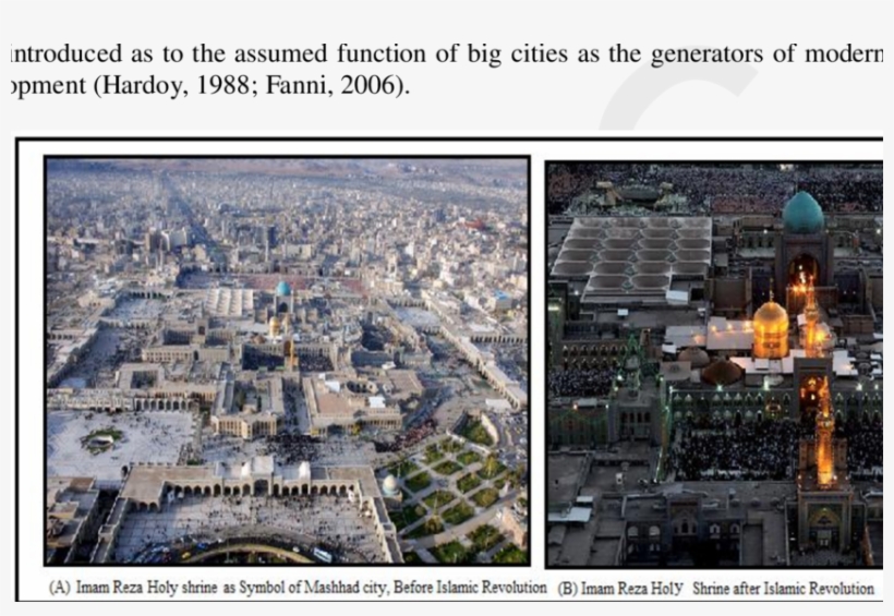 A View Of Imam Reza Holy Shrine As A Main Urban Symbol - Mashhad, transparent png